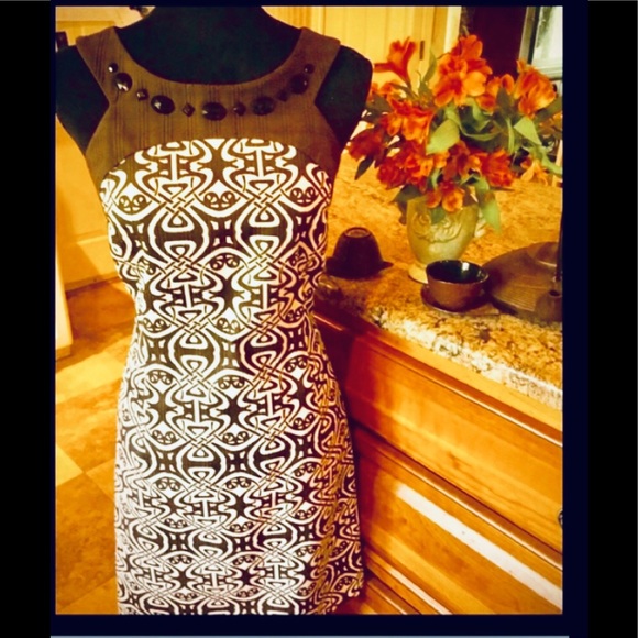 Anne Taylor dress with cardigan 🌺💙🌺 - Picture 5 of 8